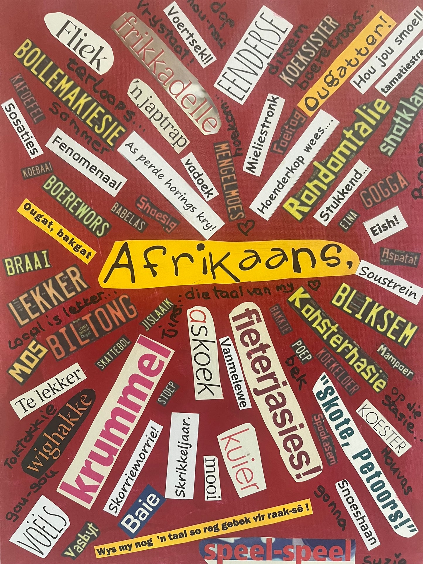 Afrikaans is my taal