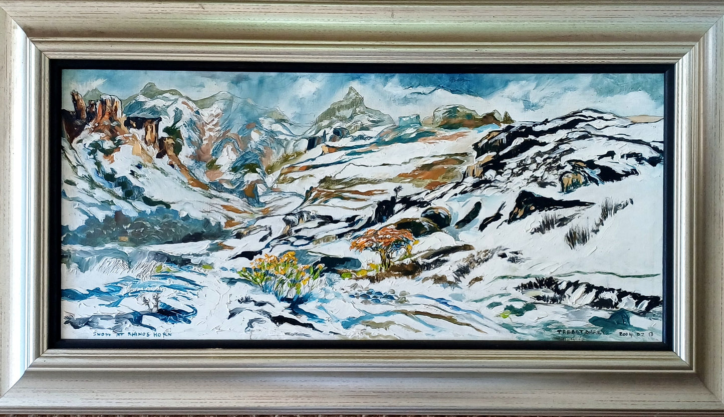 Snow at Rhino's Horn