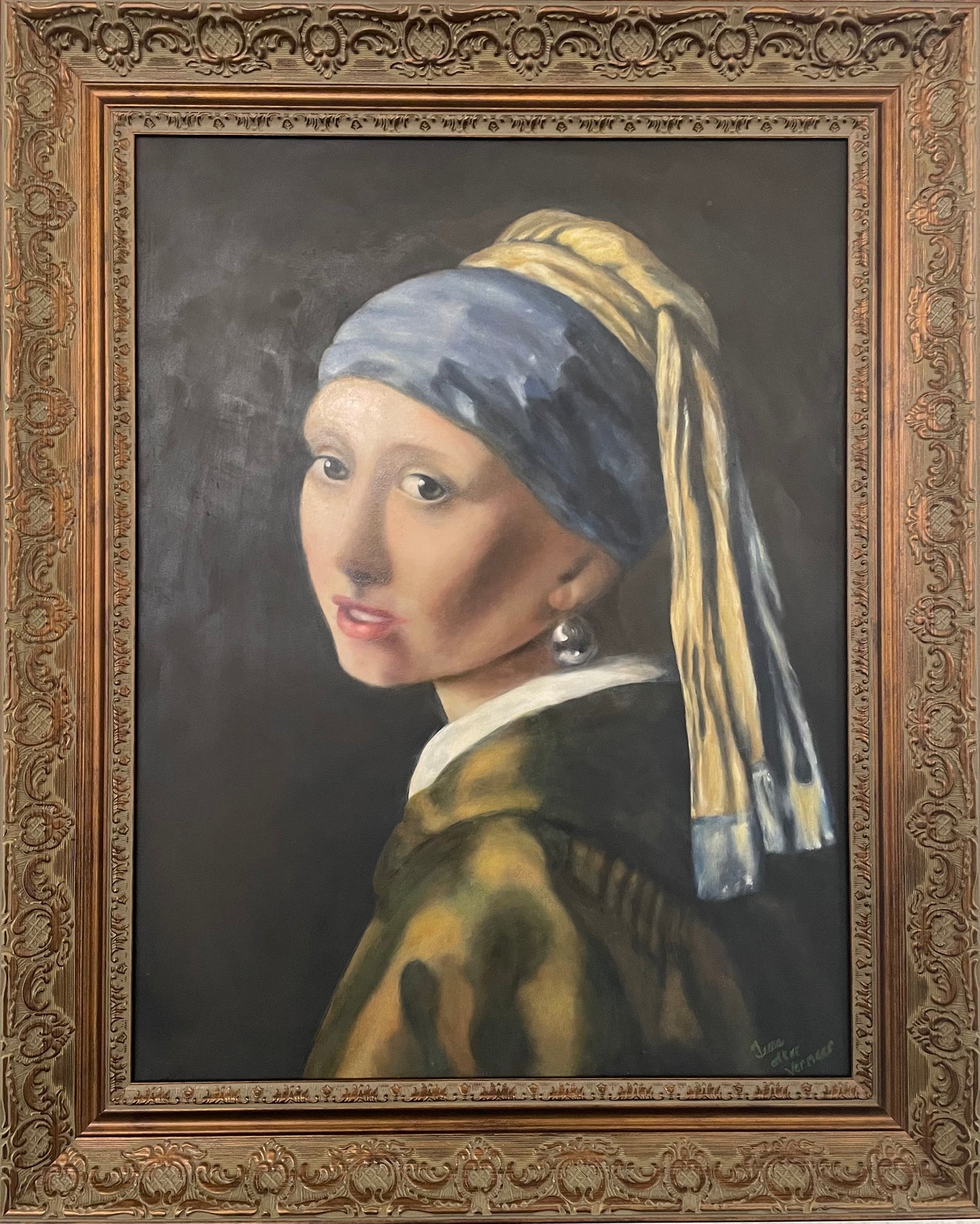 Girl with a pearl earing