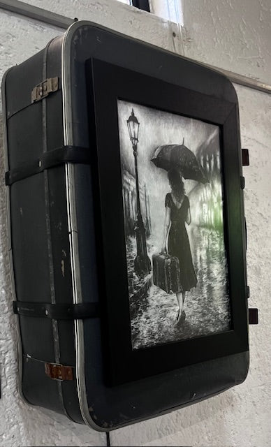 Woman and the Suitcase