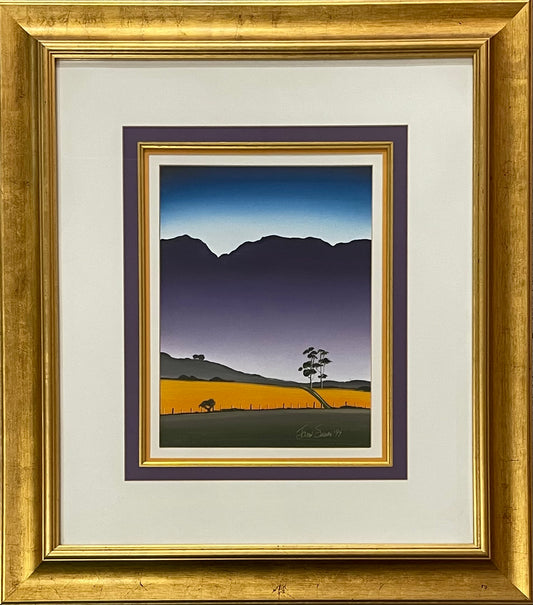 Purple lanscape