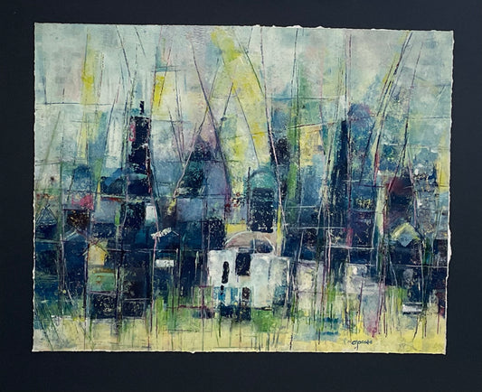 Blue city