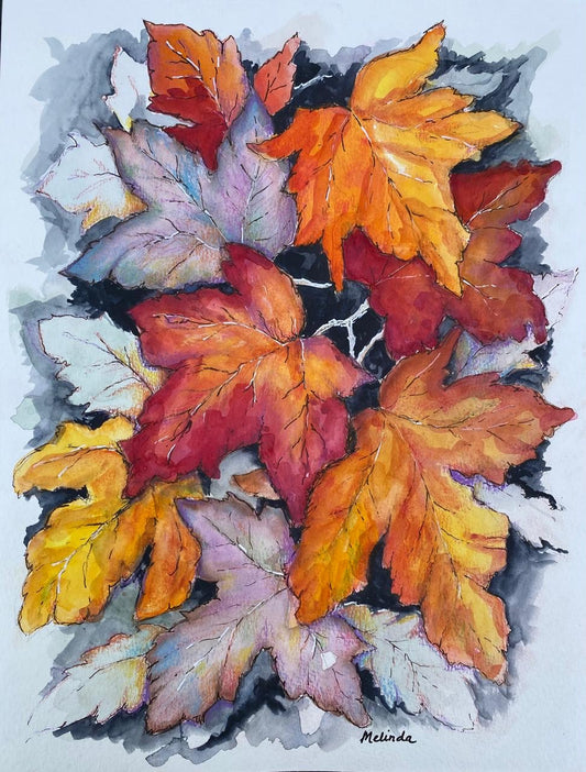 Autumn Leaves  (Set of 2)
