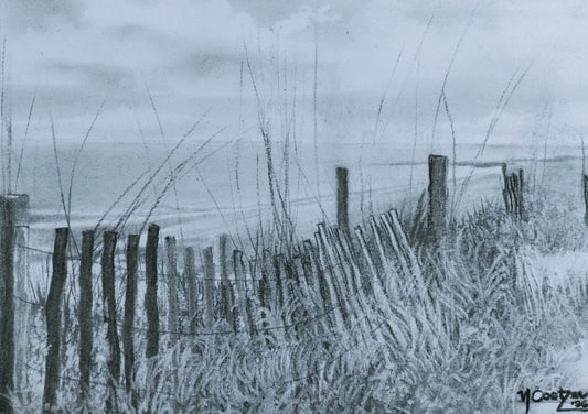 Fence in Sand II (Heining in Sand II)