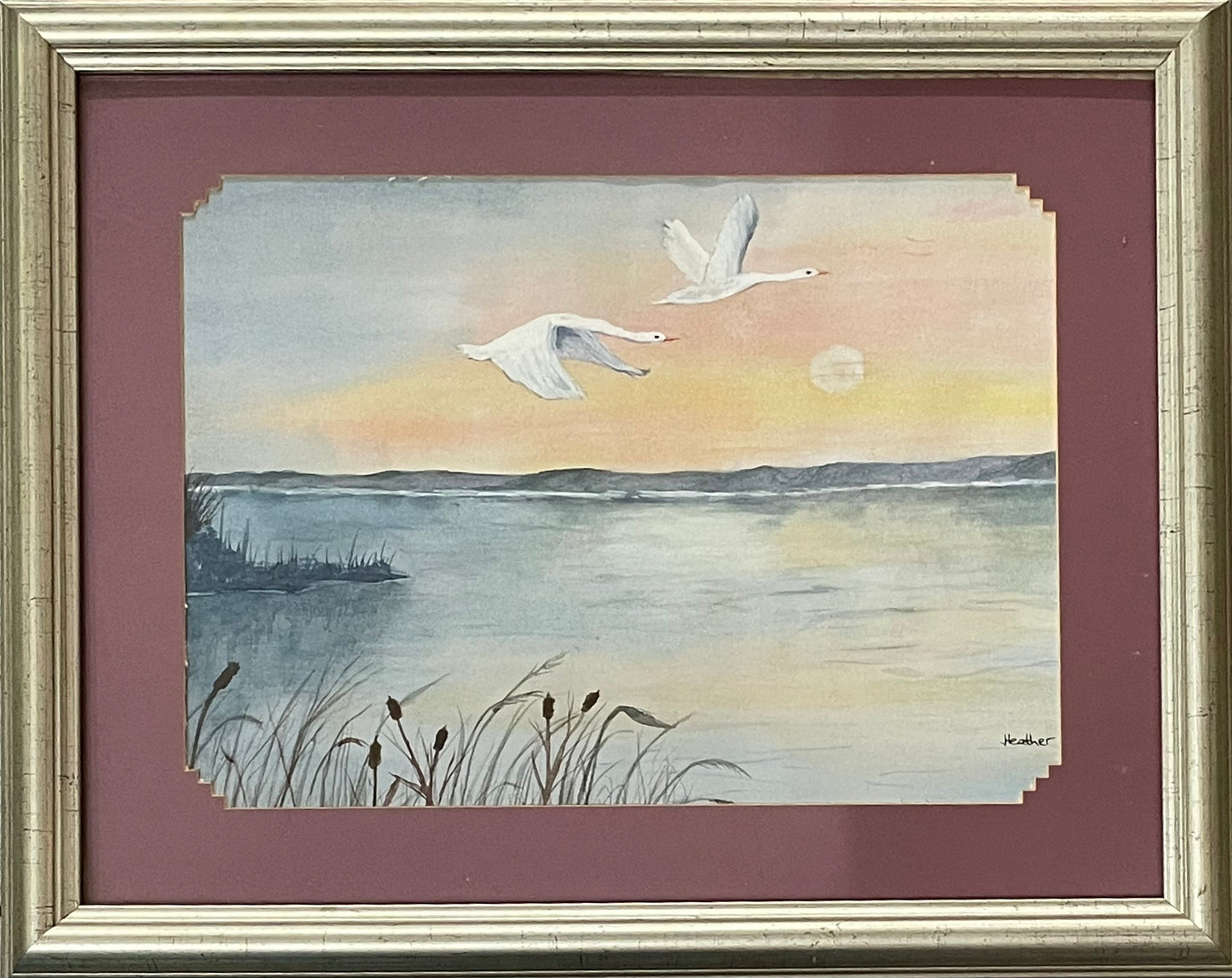 Sunset flight
