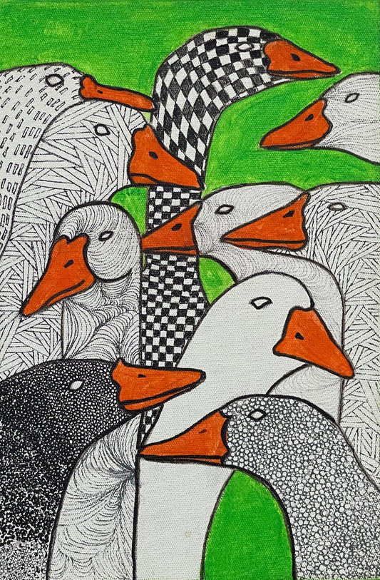 Gaggle of geese