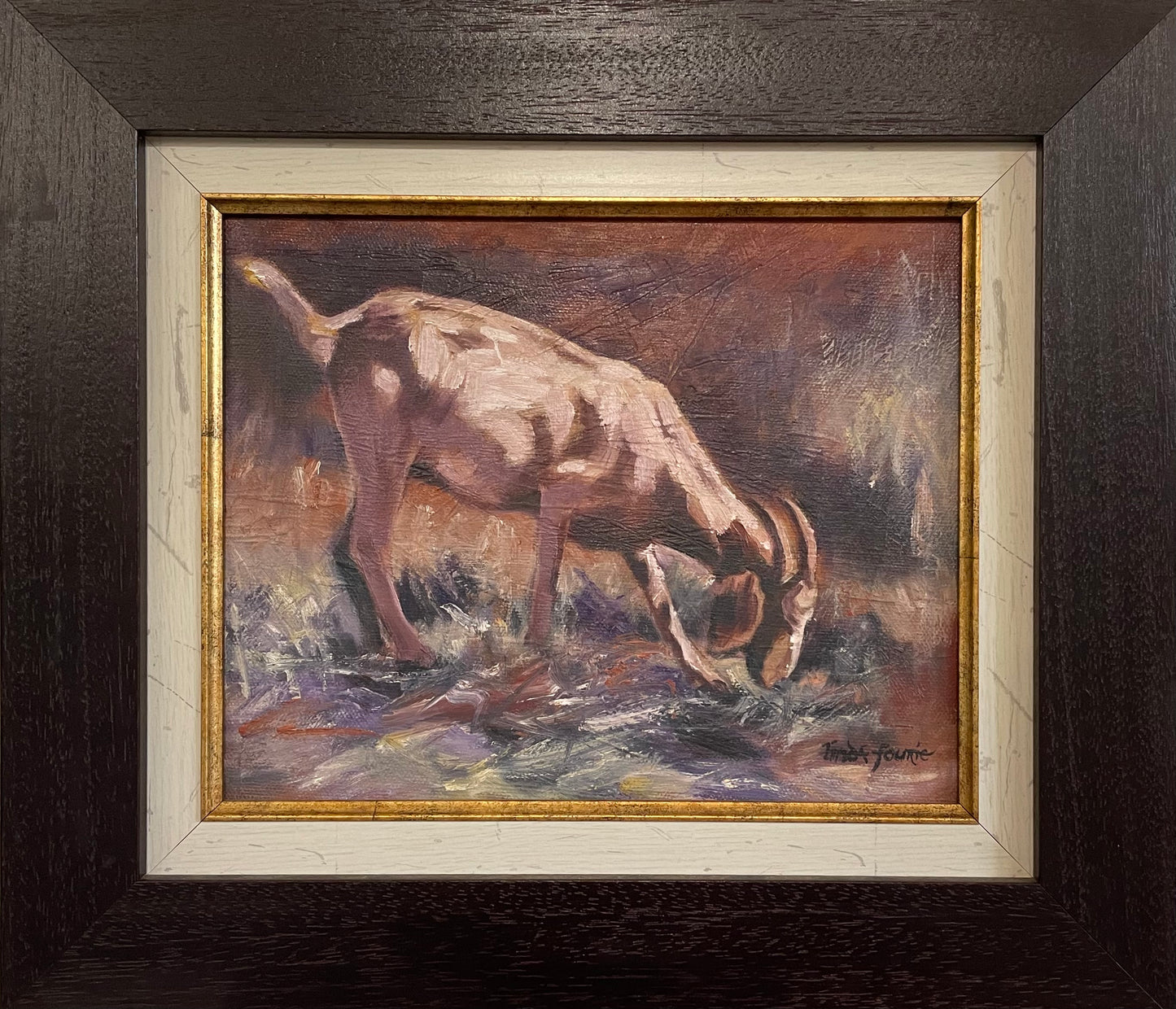 Goat 1 and Goat 2 (Diptych)