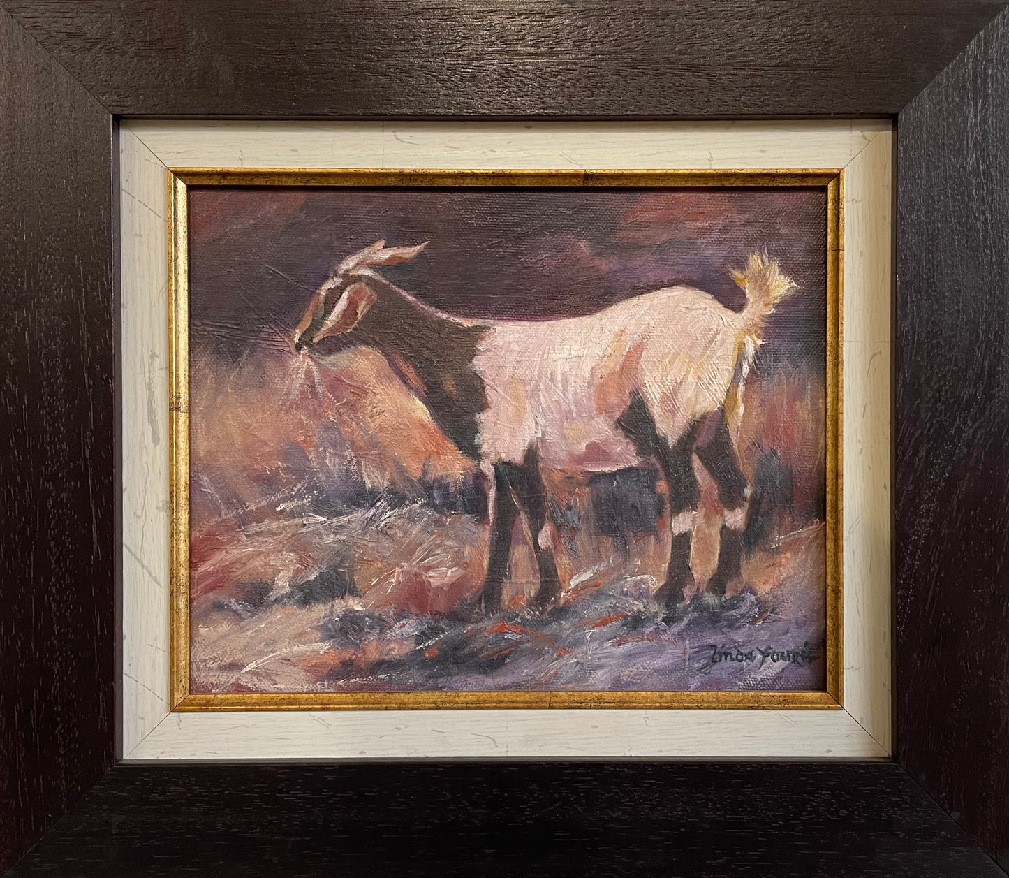Goat 1 and Goat 2 (Diptych)