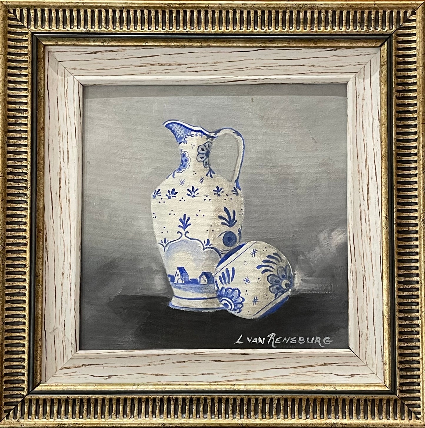 Royal Delft Triptych