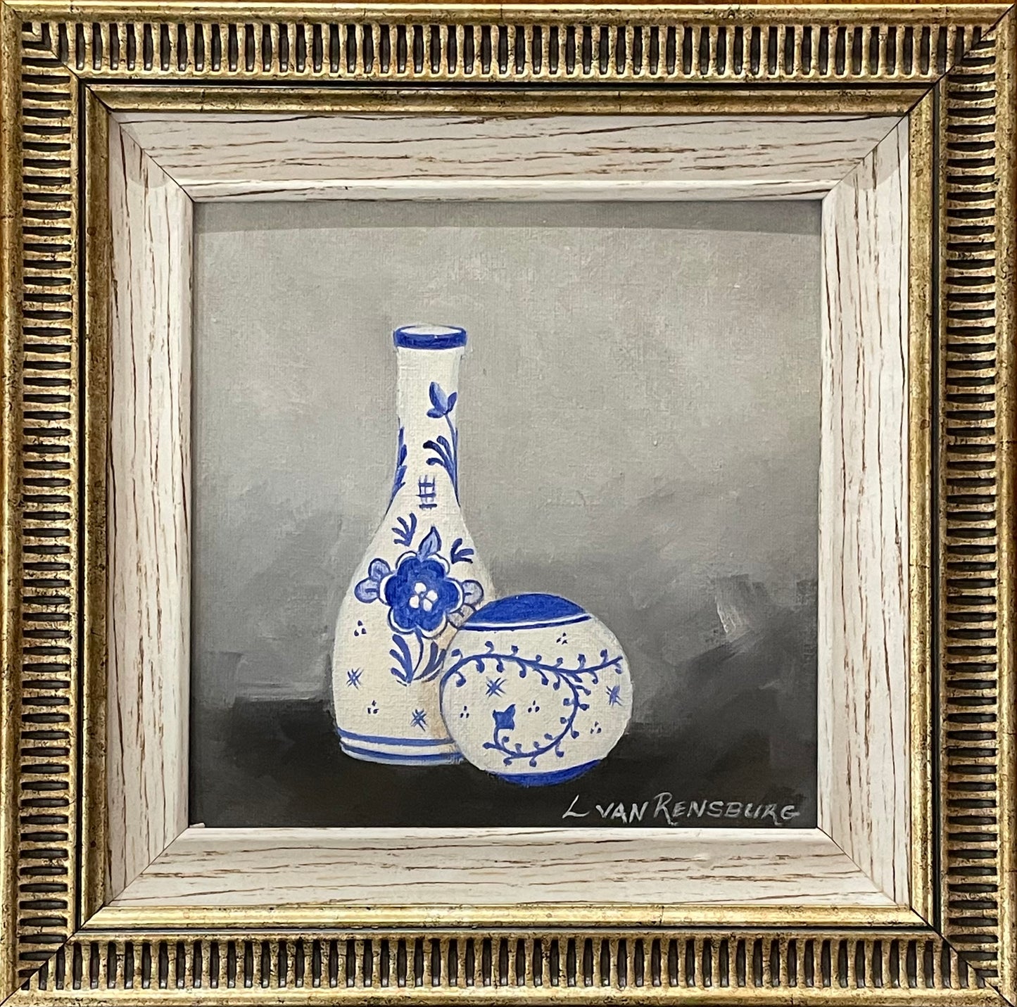 Royal Delft Triptych