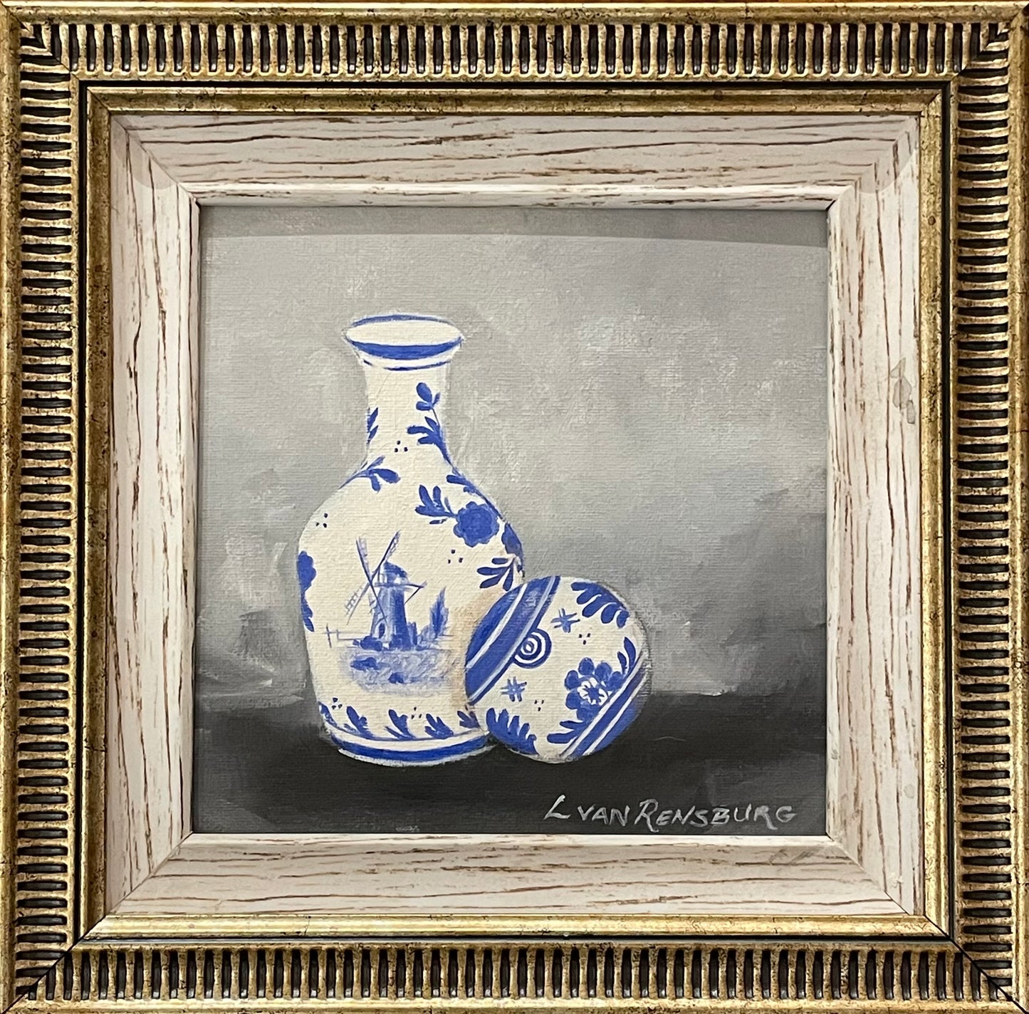Royal Delft Triptych