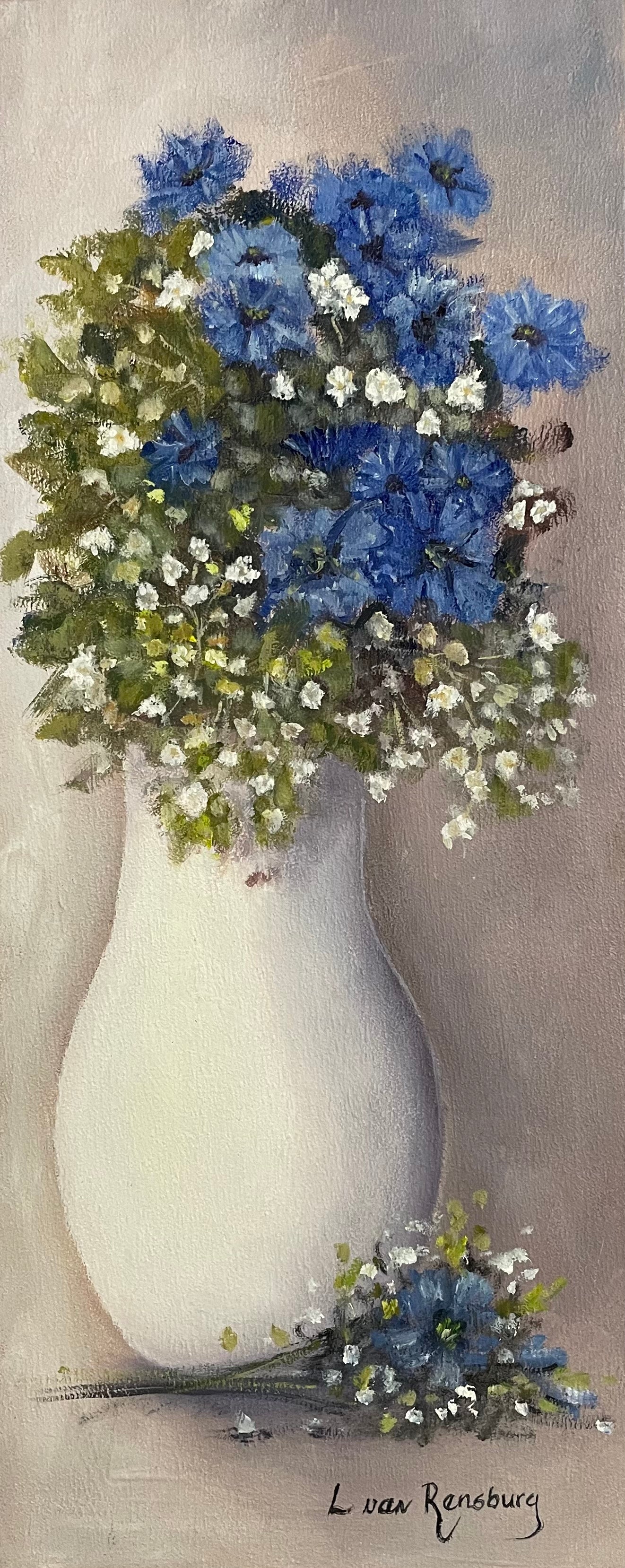 Royal daisies Diptych