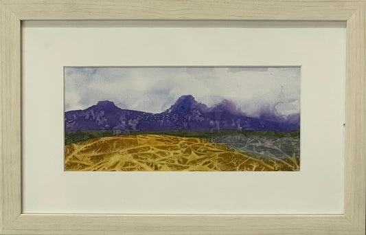 Purple mountains I