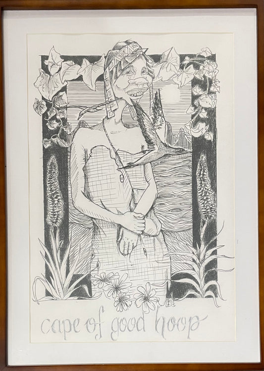 Indigenous lady Art Nouvau