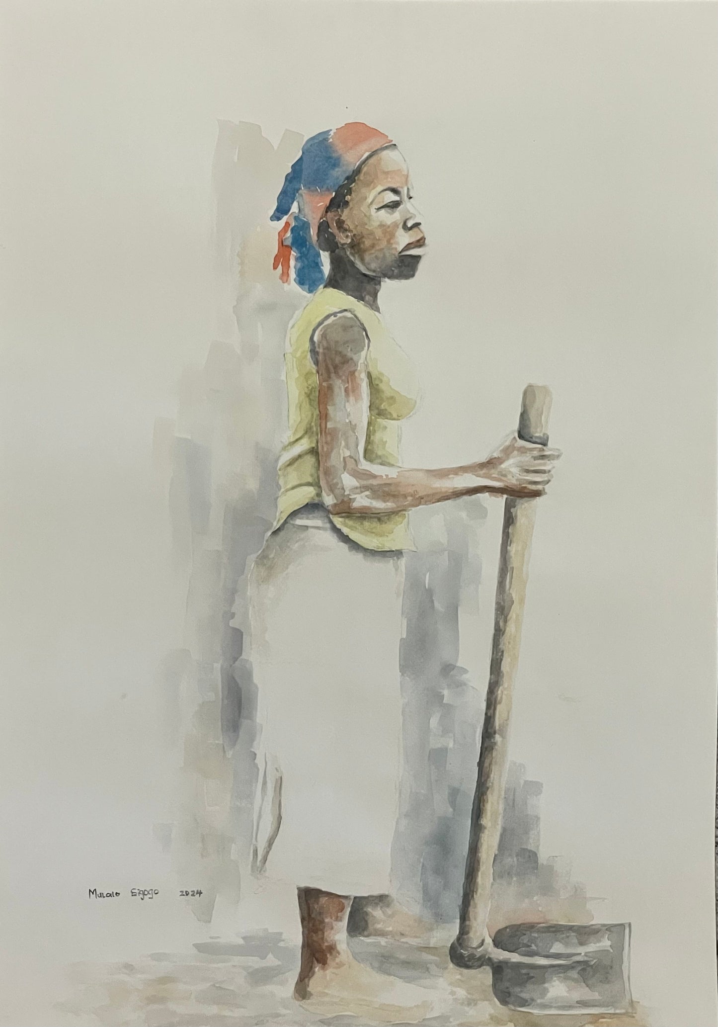 Women ploughing II