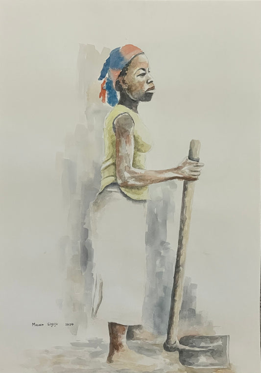 Women ploughing II