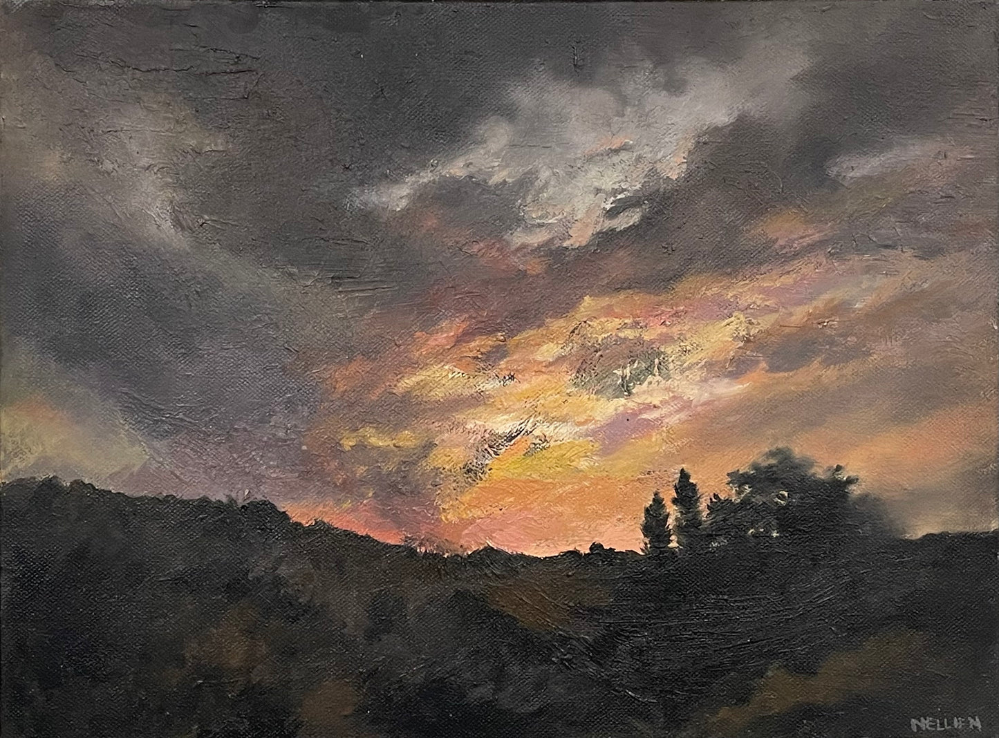 New Muckleneuk sunset