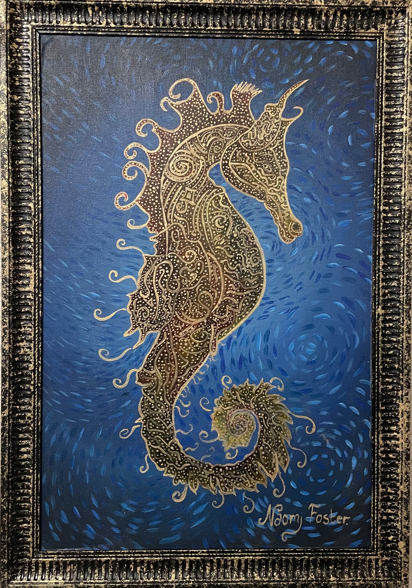 Seahorse silhouette