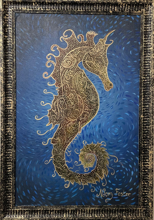 Seahorse silhouette