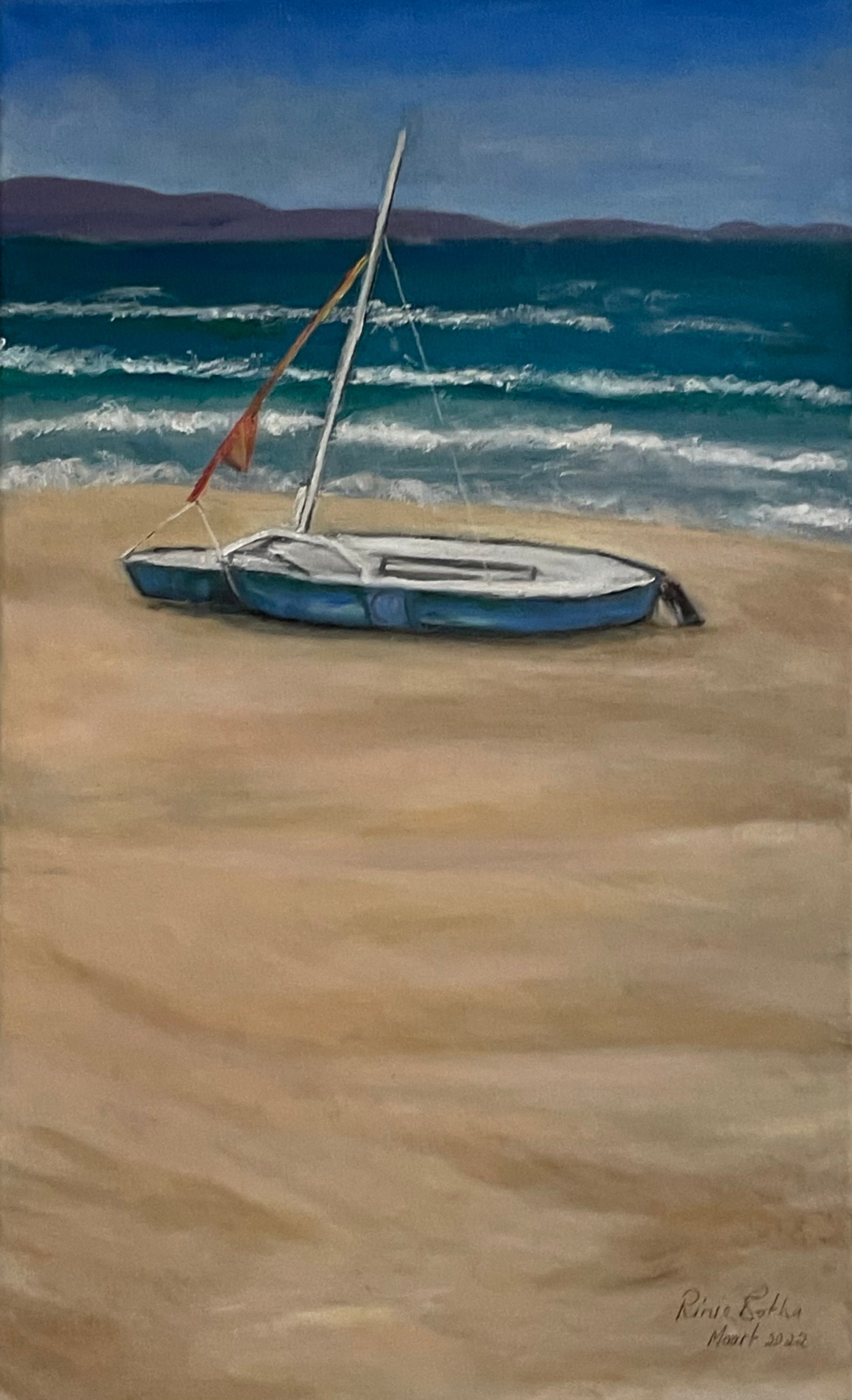 Bootjie by die see – Spektra Art