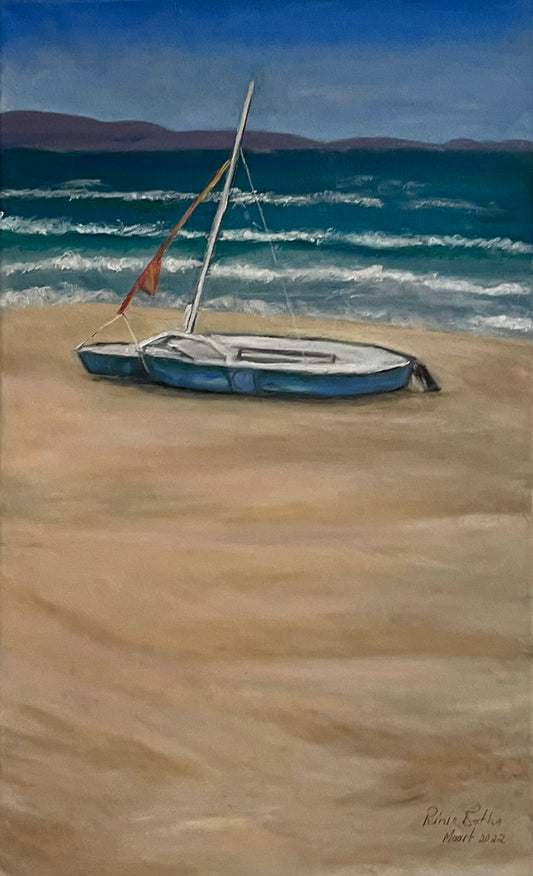 Bootjie by die see