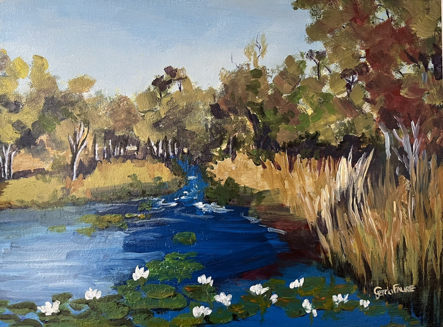Rustig by die dam (Tranquility at the Dam)