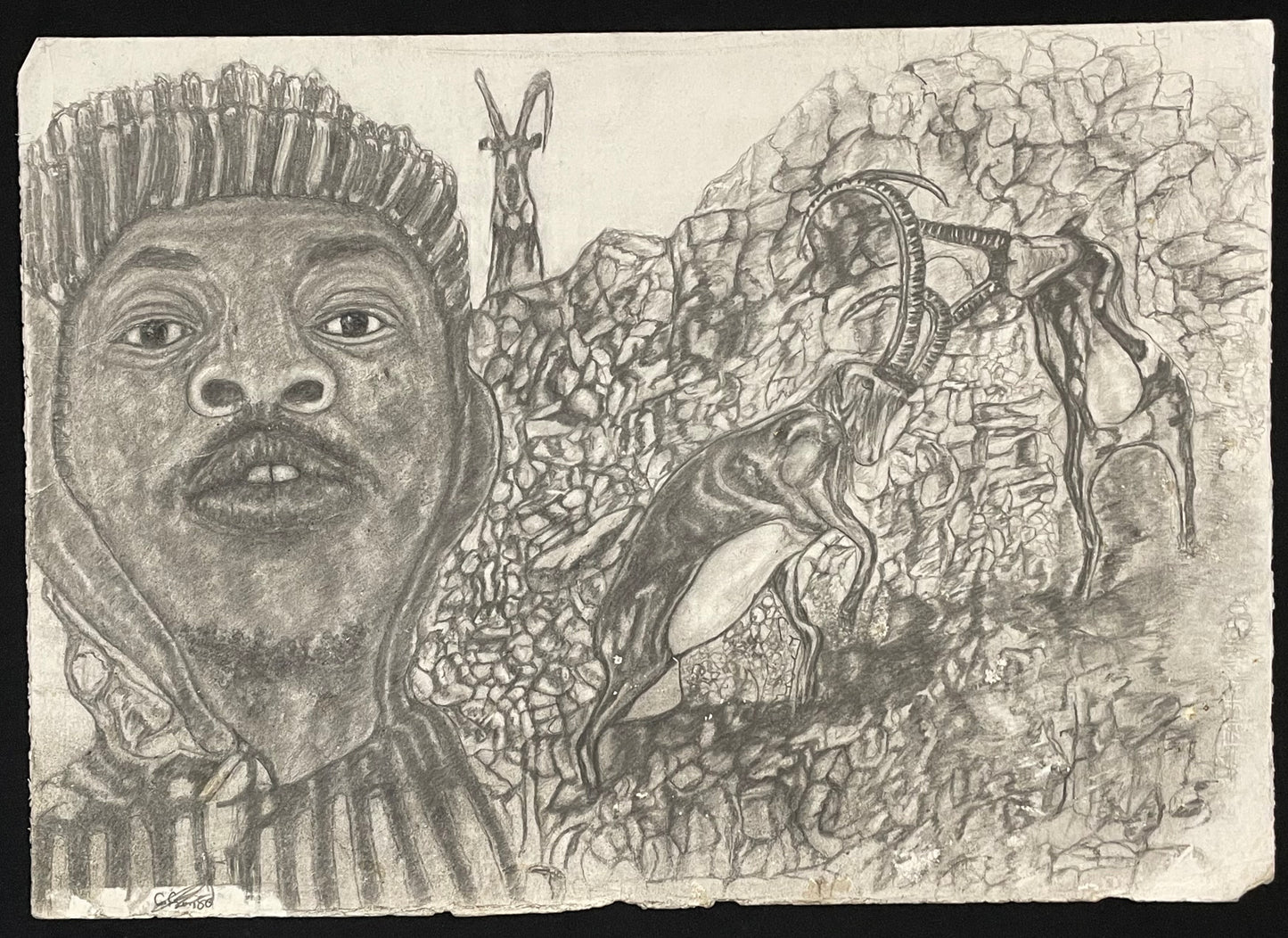 Self Portrait: Dinakana