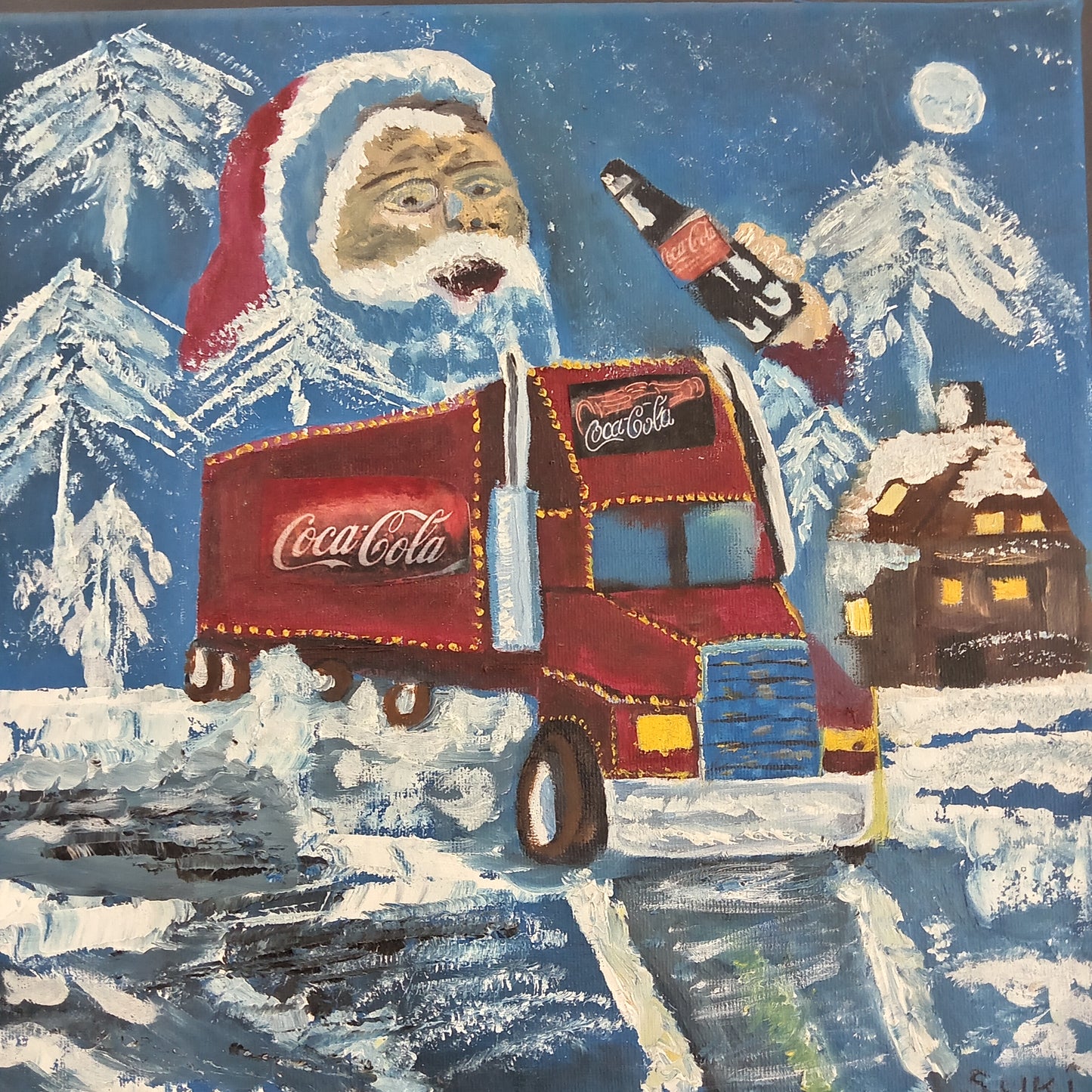 Santa's Coca Cola Truck