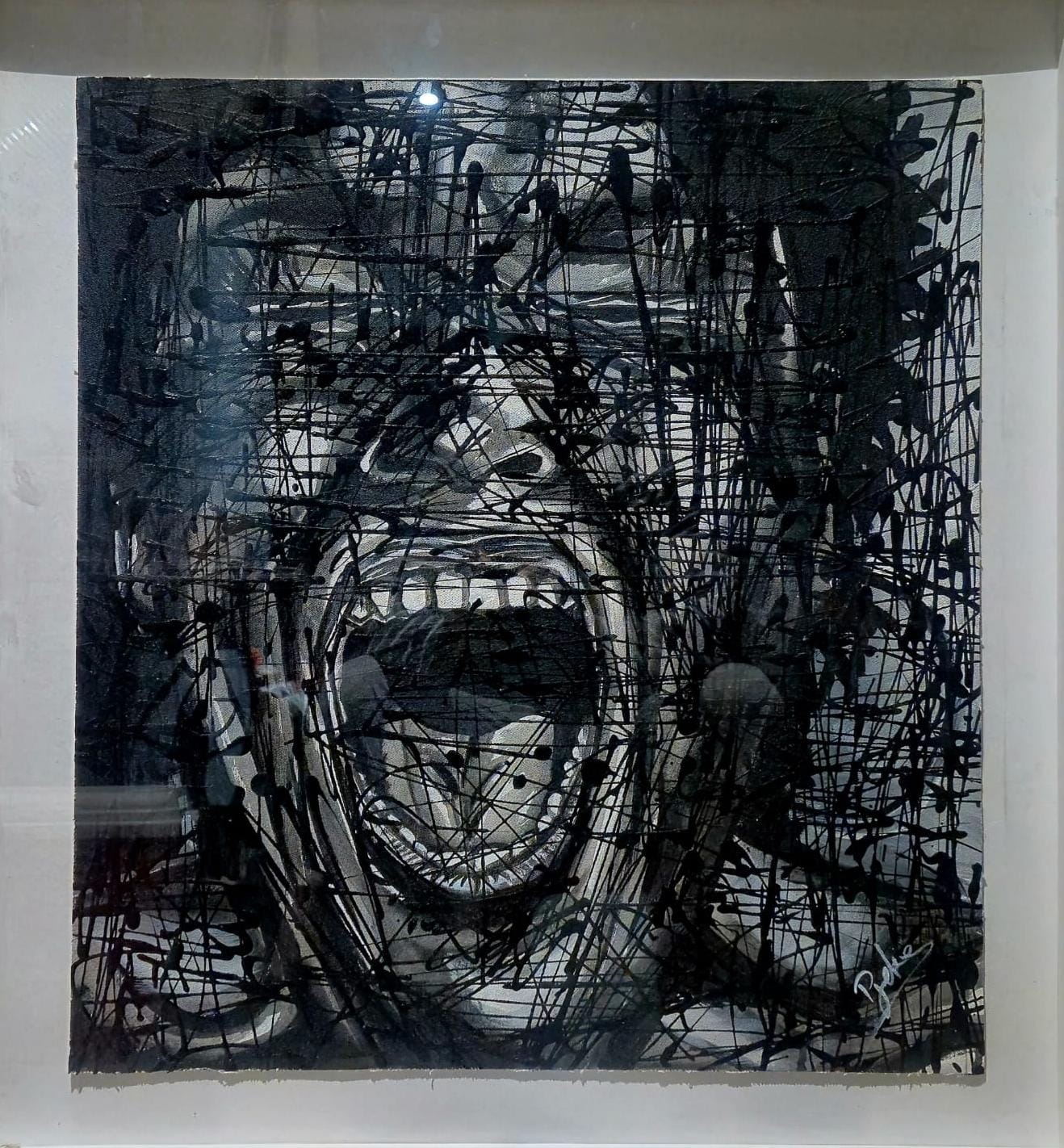 Suffocating